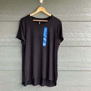 Ellen Tracy Black Tunic length with HiLo Hem Women’s Large